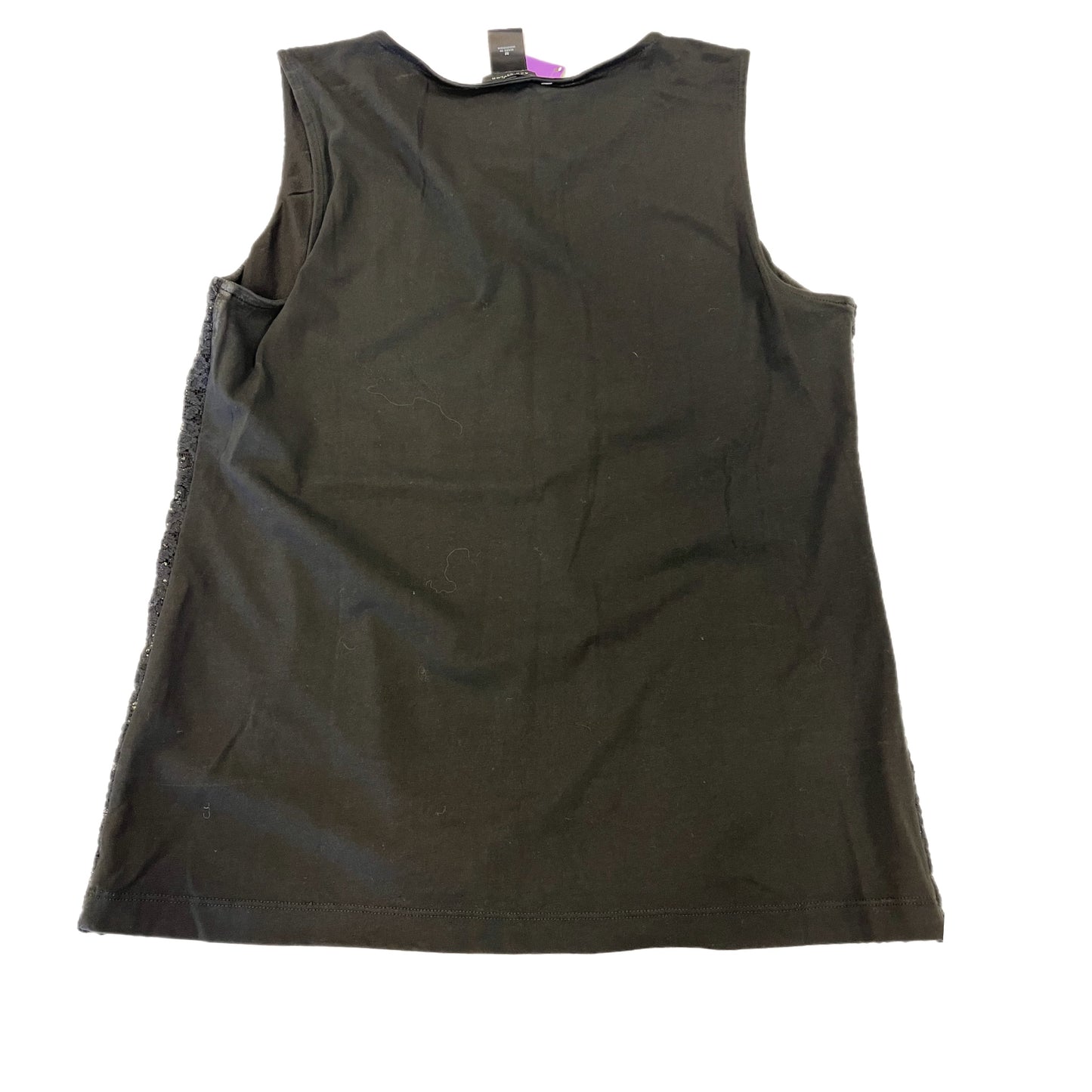 Top Sleeveless By Ann Taylor In Black, Size: M