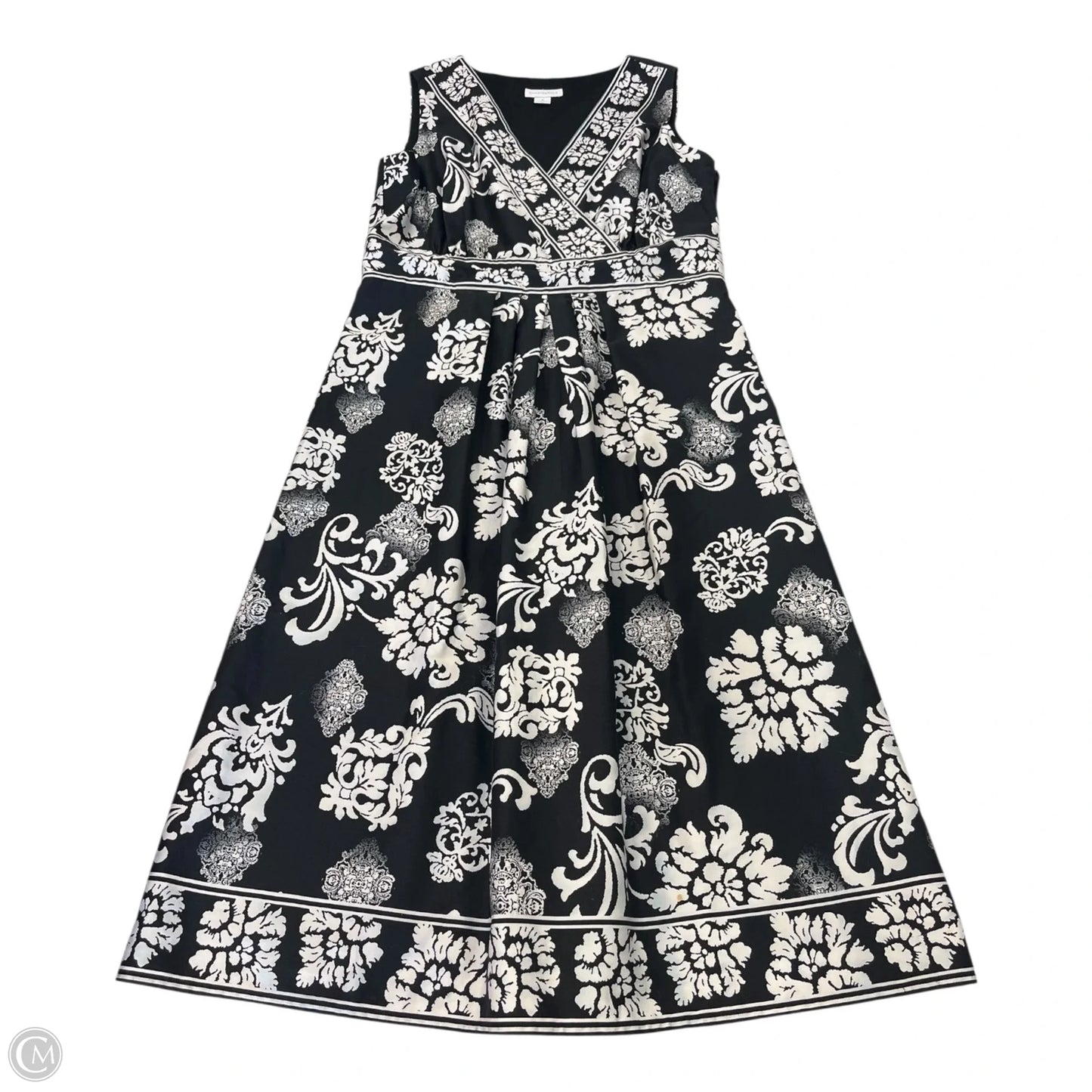 Dress Casual Short By Charter Club In Black White, Size: 8