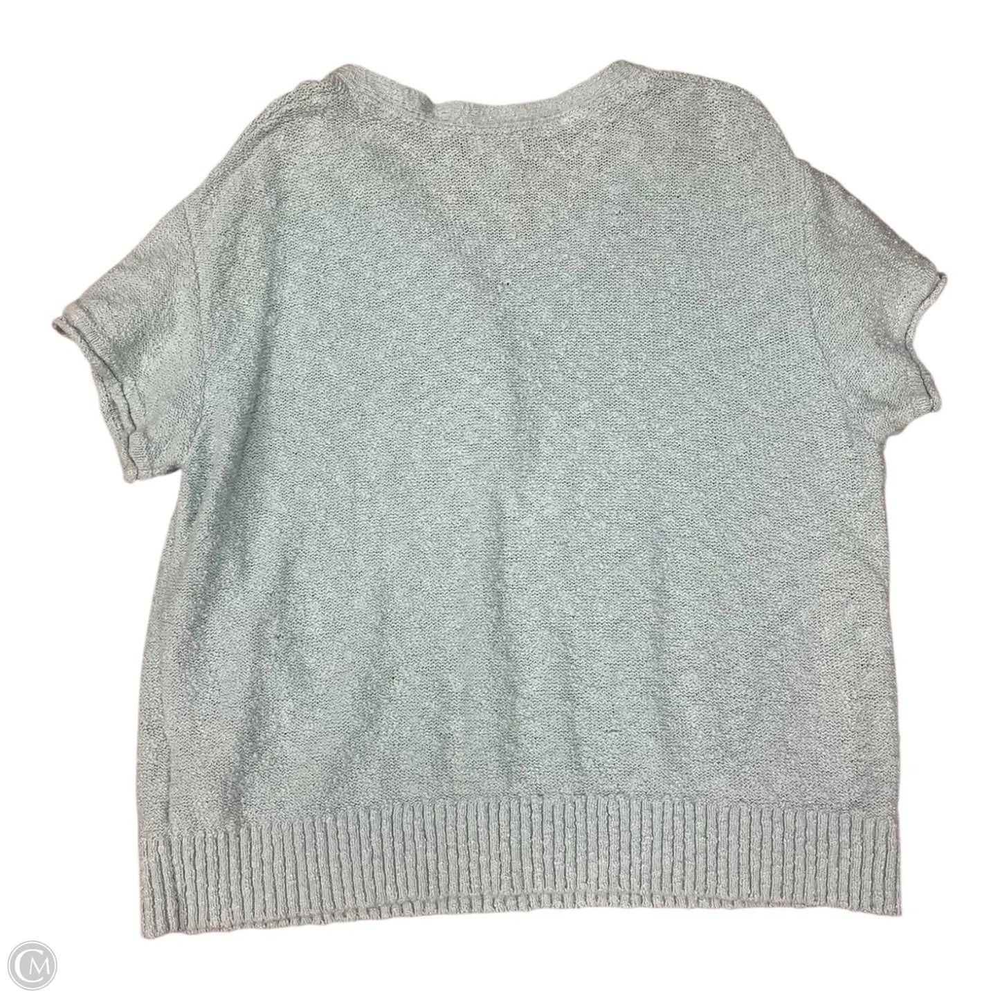 Top Short Sleeve By L.l. Bean In Blue, Size: Petite   Xl