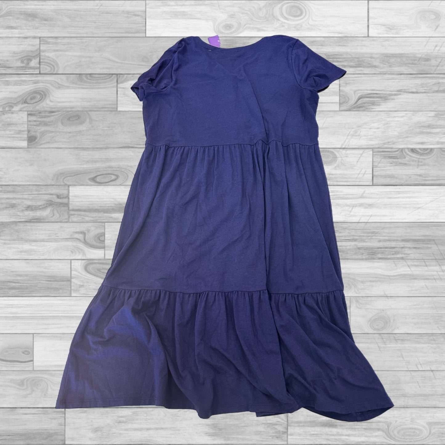 Purple Dress Casual Midi J Jill, Size M