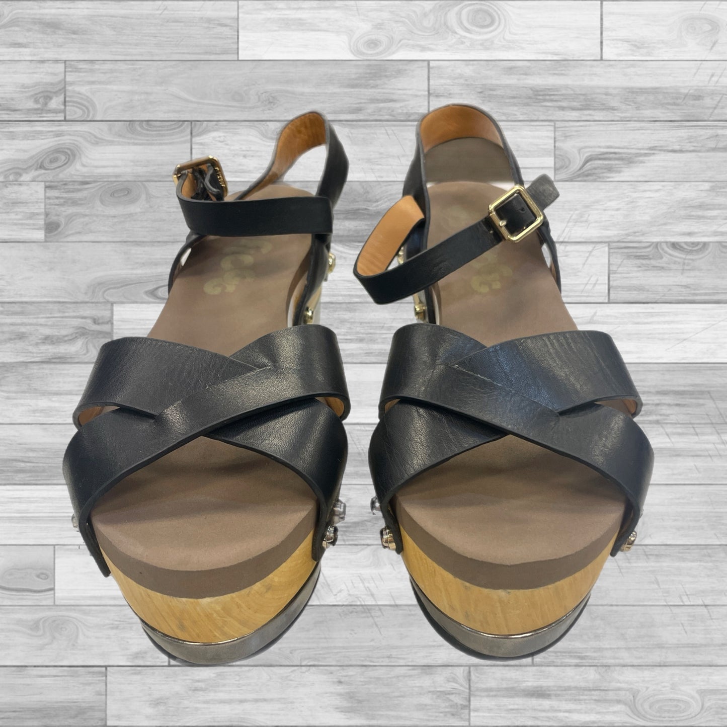 Shoes Heels Platform By Cmc In Black, Size: 7