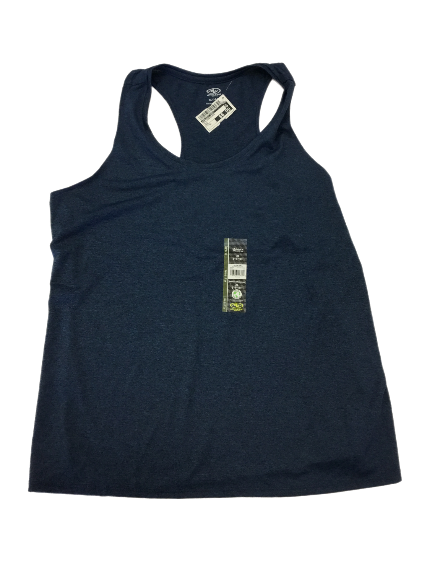 Top Sleeveless By Athletic Works In Blue, Size: Xl