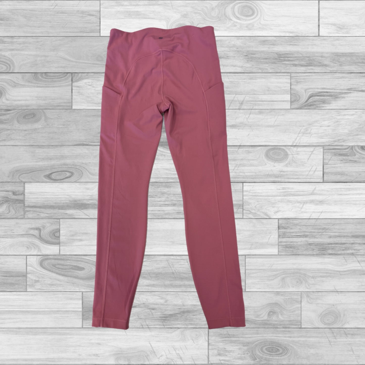 Pink Athletic Leggings Capris Athleta, Size M