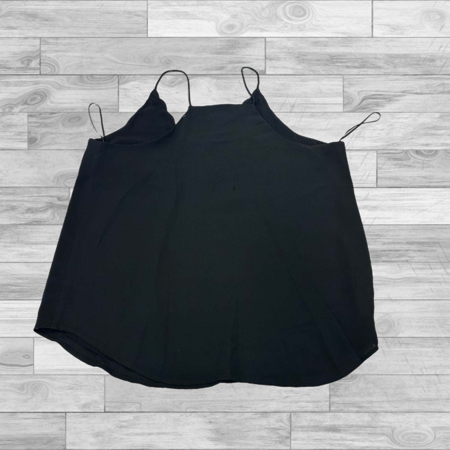 Top Sleeveless By Loft In Black, Size: L