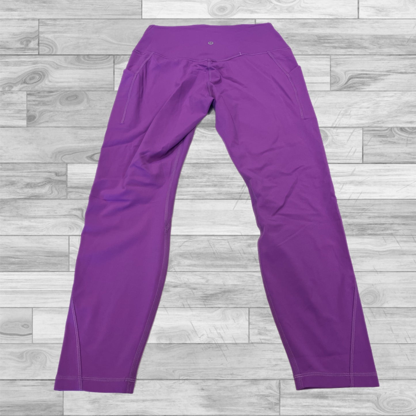 Athletic Leggings By Lululemon In Purple, Size: 10