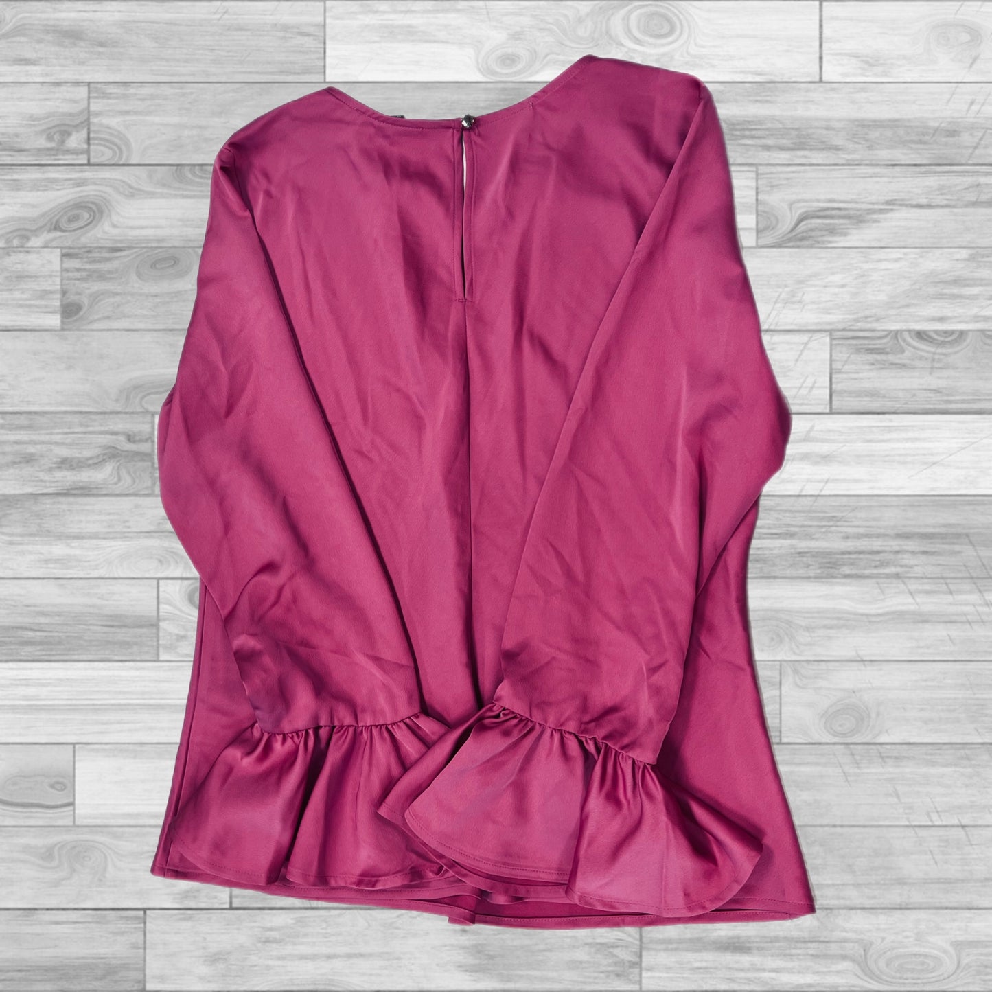 Top Long Sleeve By J. Crew In Pink, Size: M