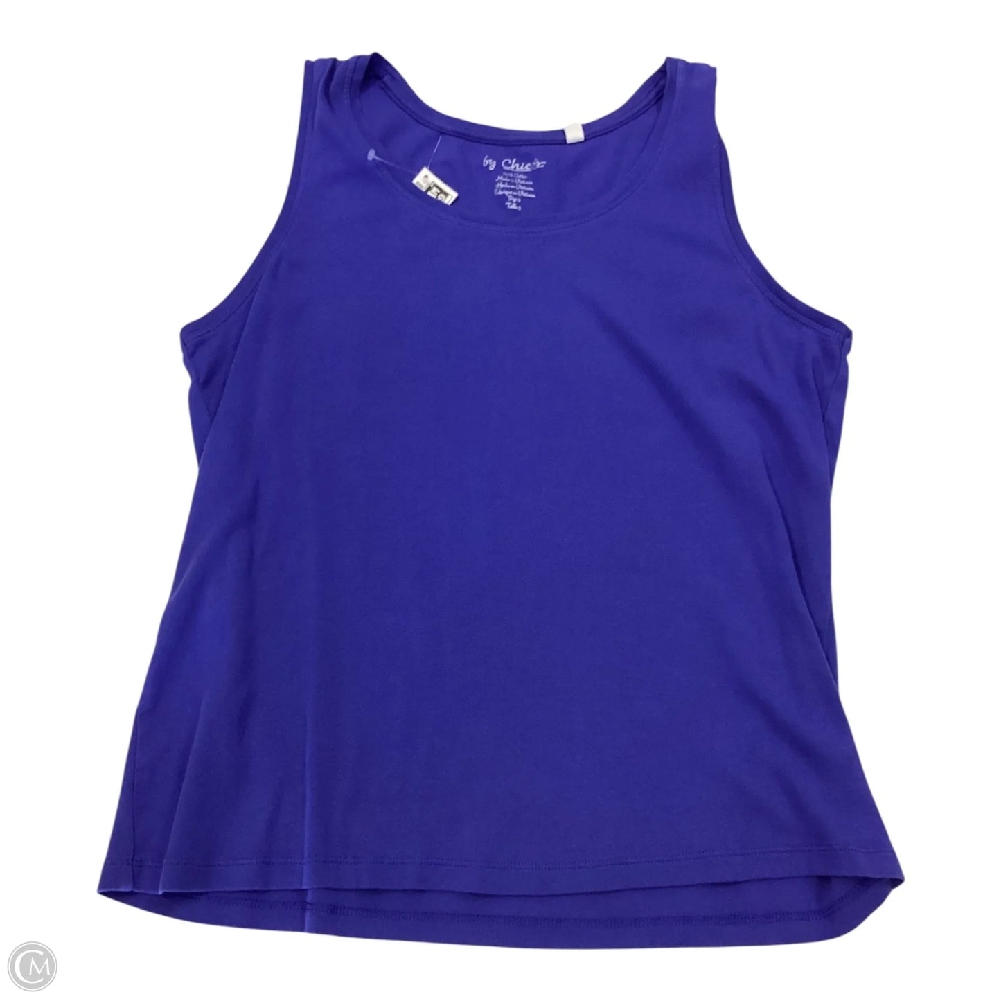 Tank Top By Chicos In Blue, Size: Xl
