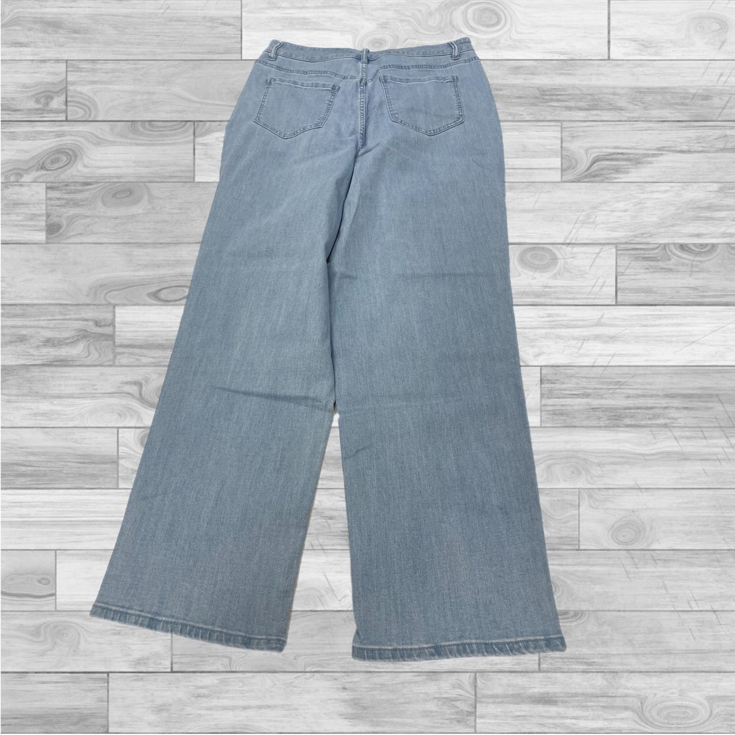 Jeans Wide Leg By Clothes Mentor In Blue Denim, Size: 14
