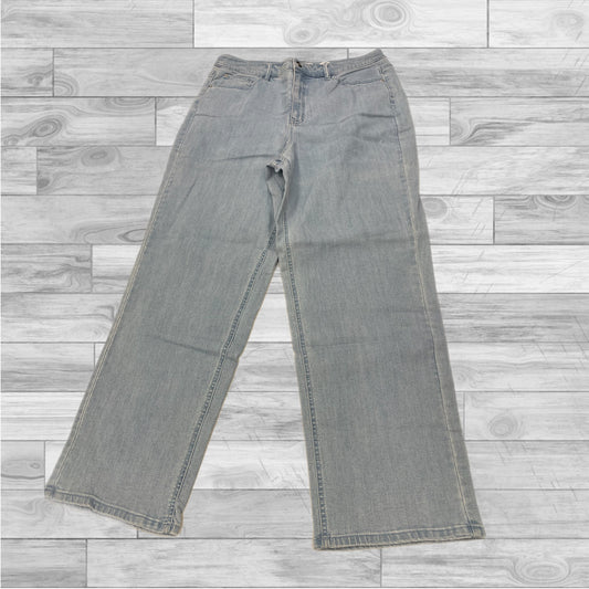 Jeans Wide Leg By Clothes Mentor In Blue Denim, Size: 14