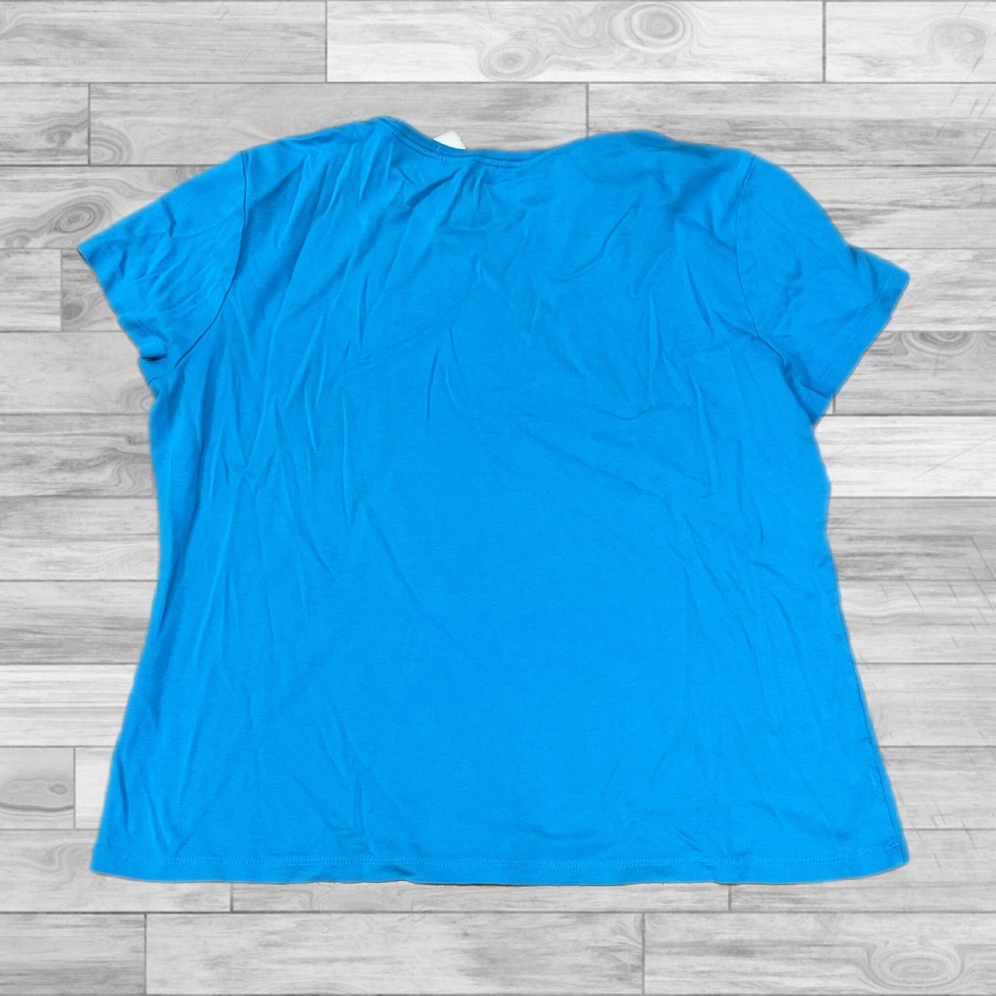 Top Short Sleeve Basic By Talbots  Size: Xl
