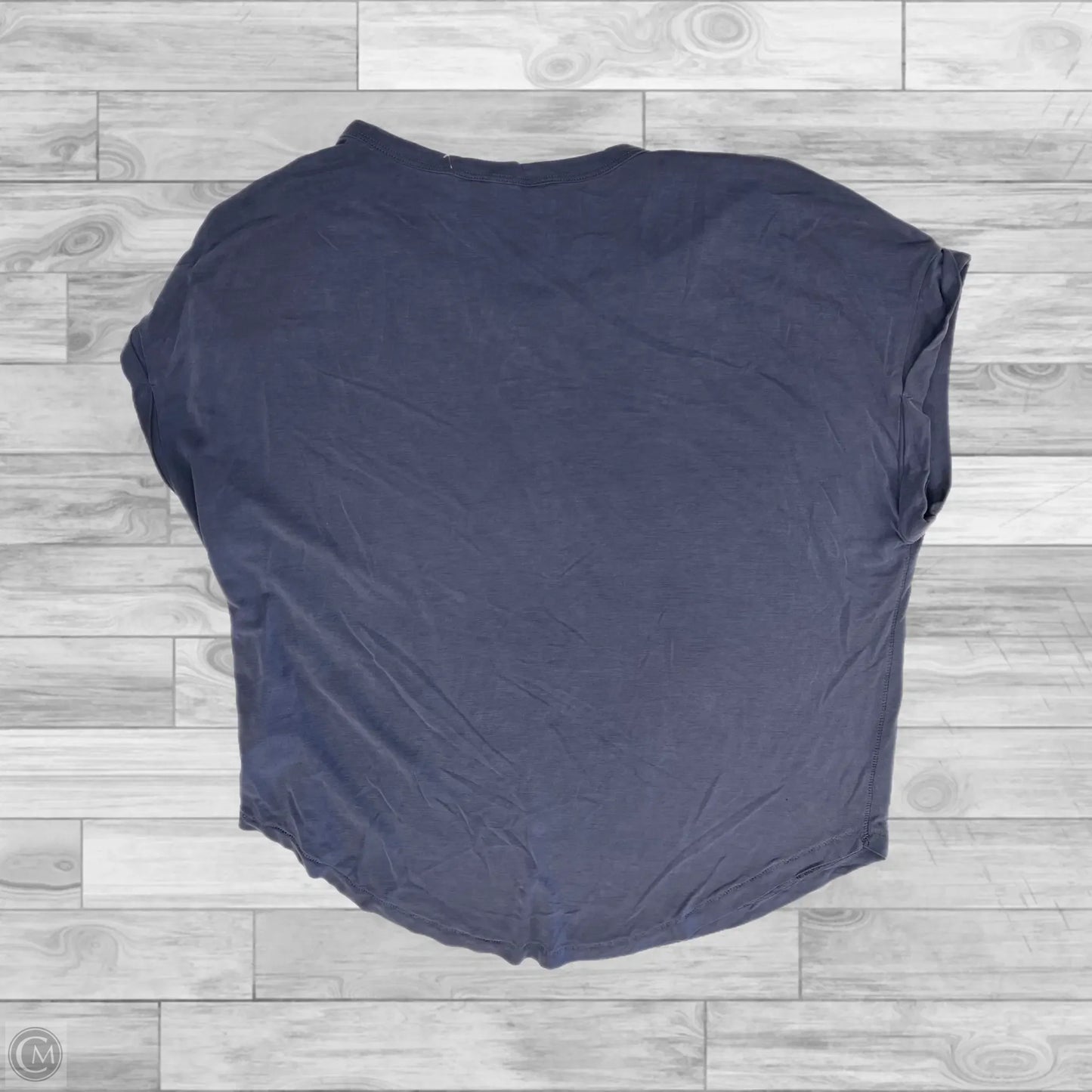 Top Short Sleeve By Lucky Brand In Blue, Size: S