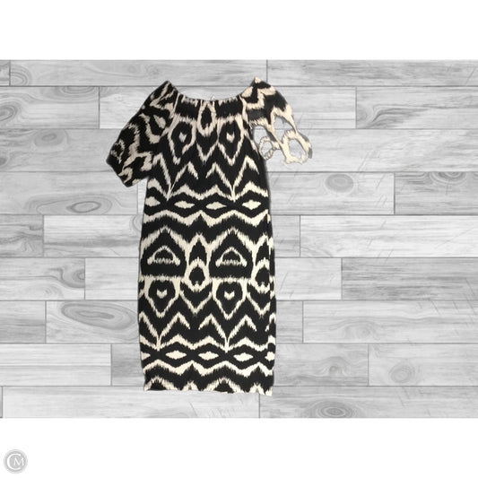 Dress Casual Maxi By H&m In Black & White, Size: S