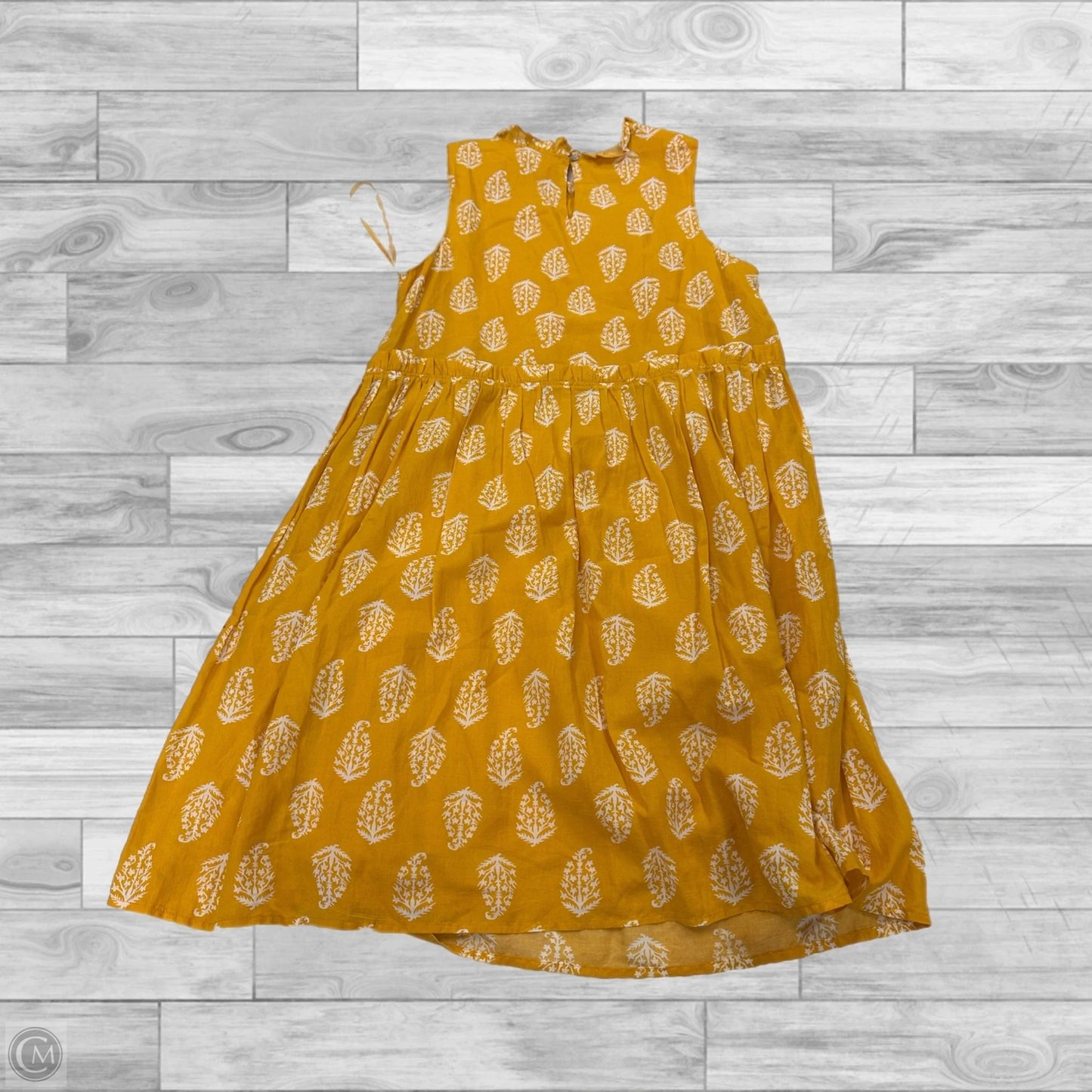 Dress Casual Short By Lucky Brand In Yellow, Size: Xs