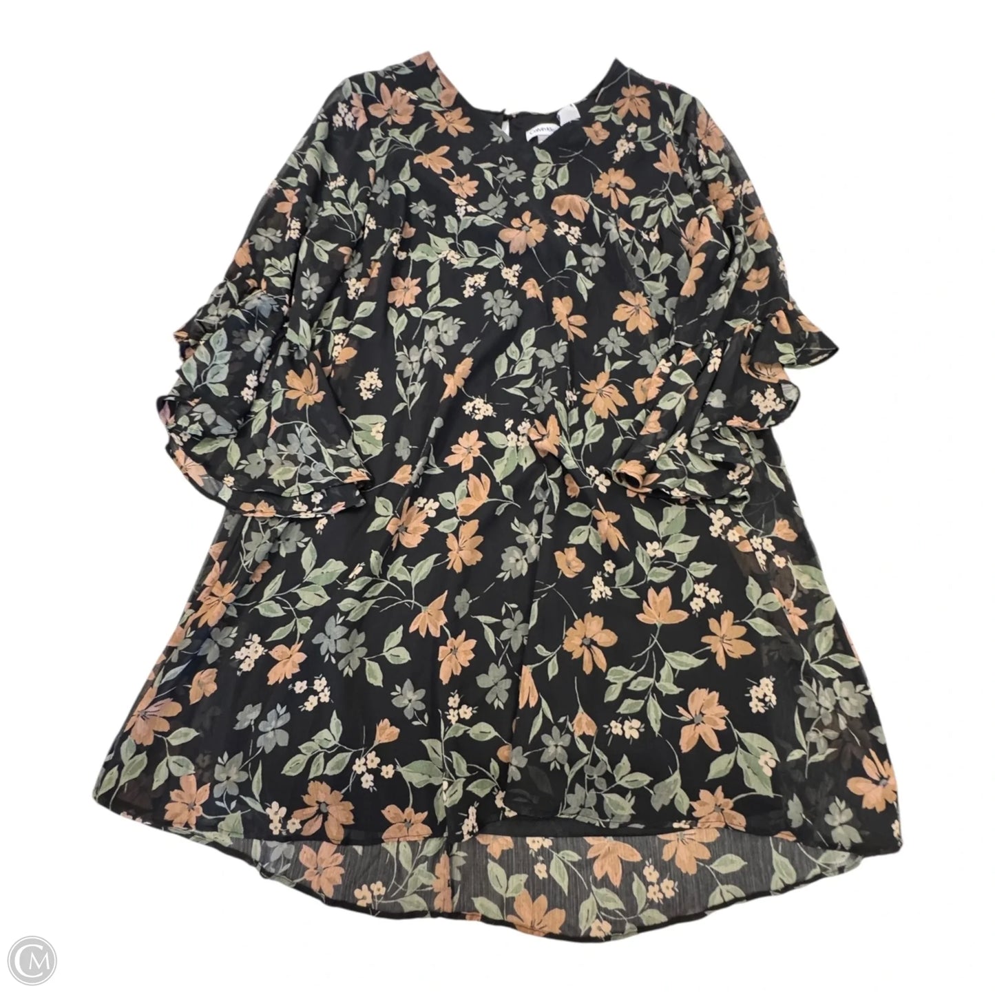 Dress Casual Short By Calvin Klein In Multi-colored, Size: L