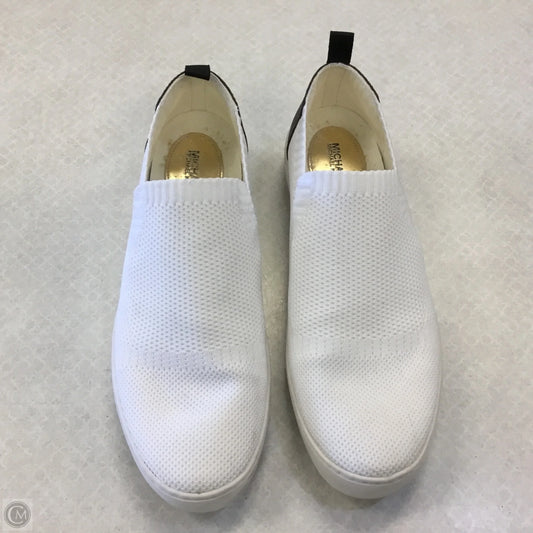 Shoes Flats By Michael By Michael Kors In Brown & White, Size: 10