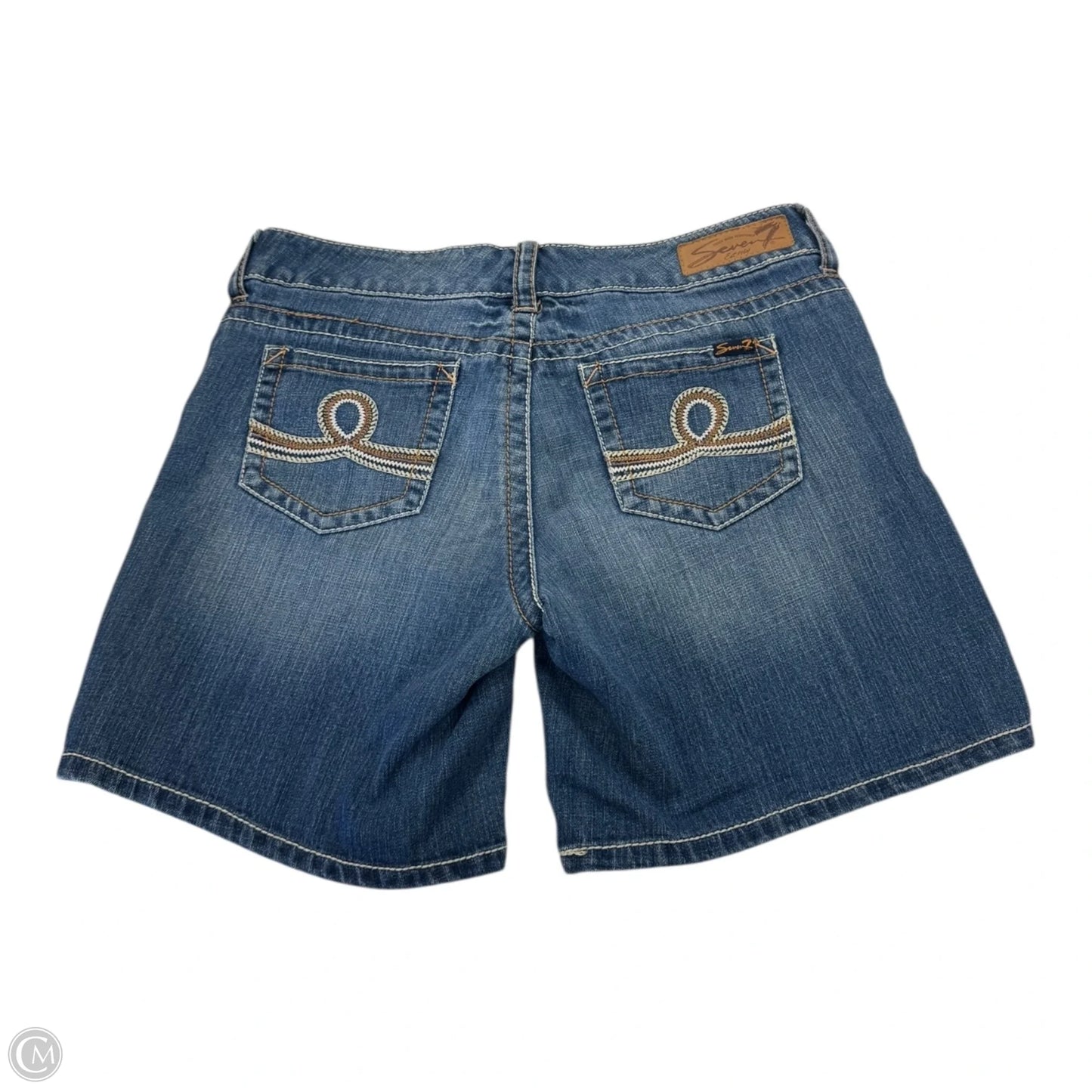 Shorts By Seven 7 In Blue Denim, Size: 10