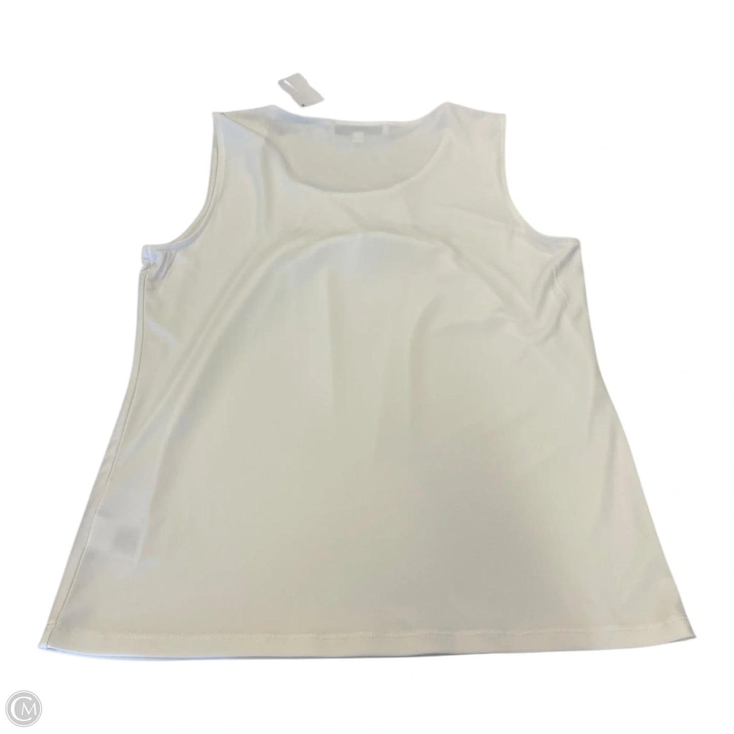 Top Sleeveless By Jones Studio In White, Size: S