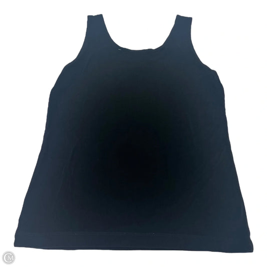 Top Sleeveless Basic By Chicos In Black, Size: M