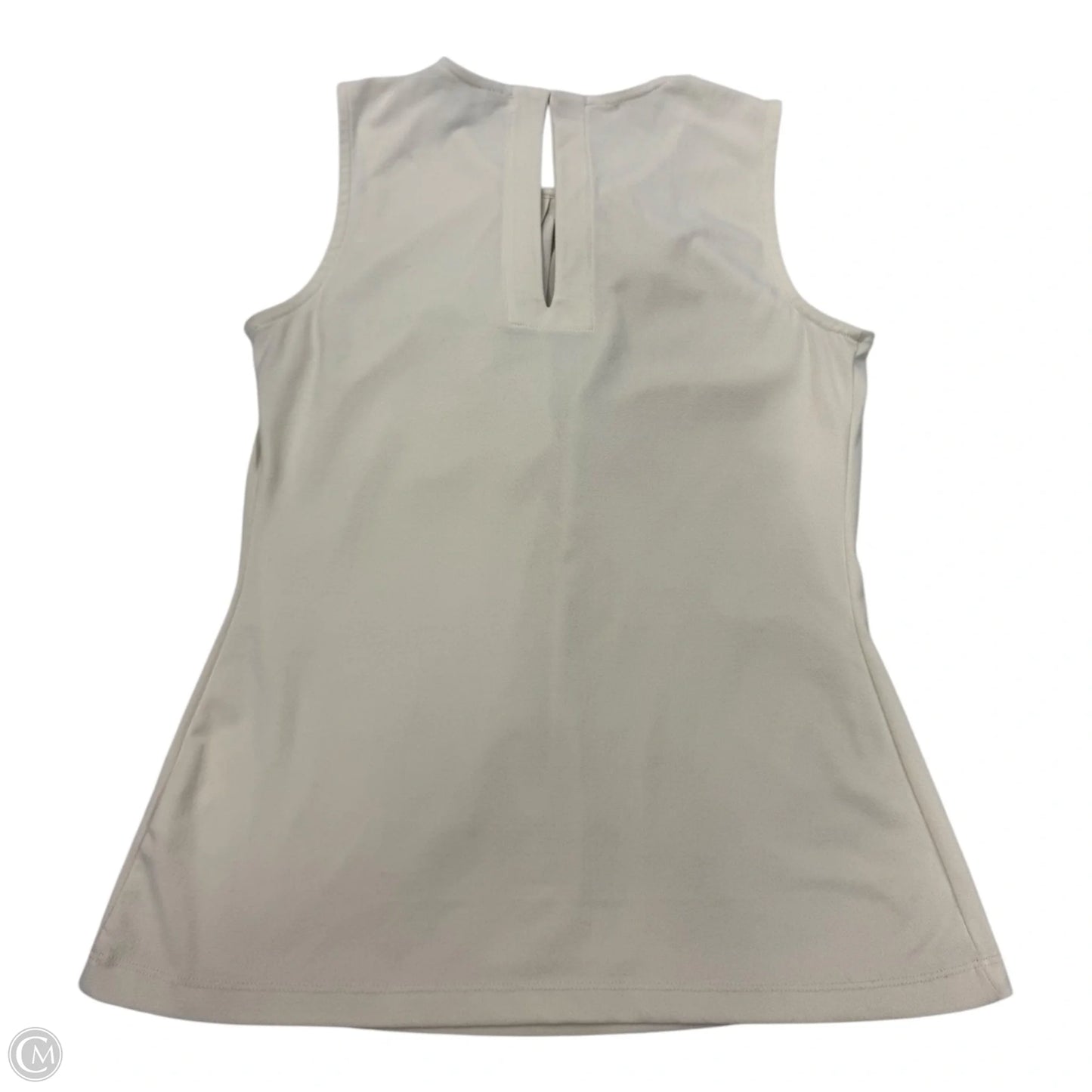 Top Sleeveless By Banana Republic In Cream, Size: Xs