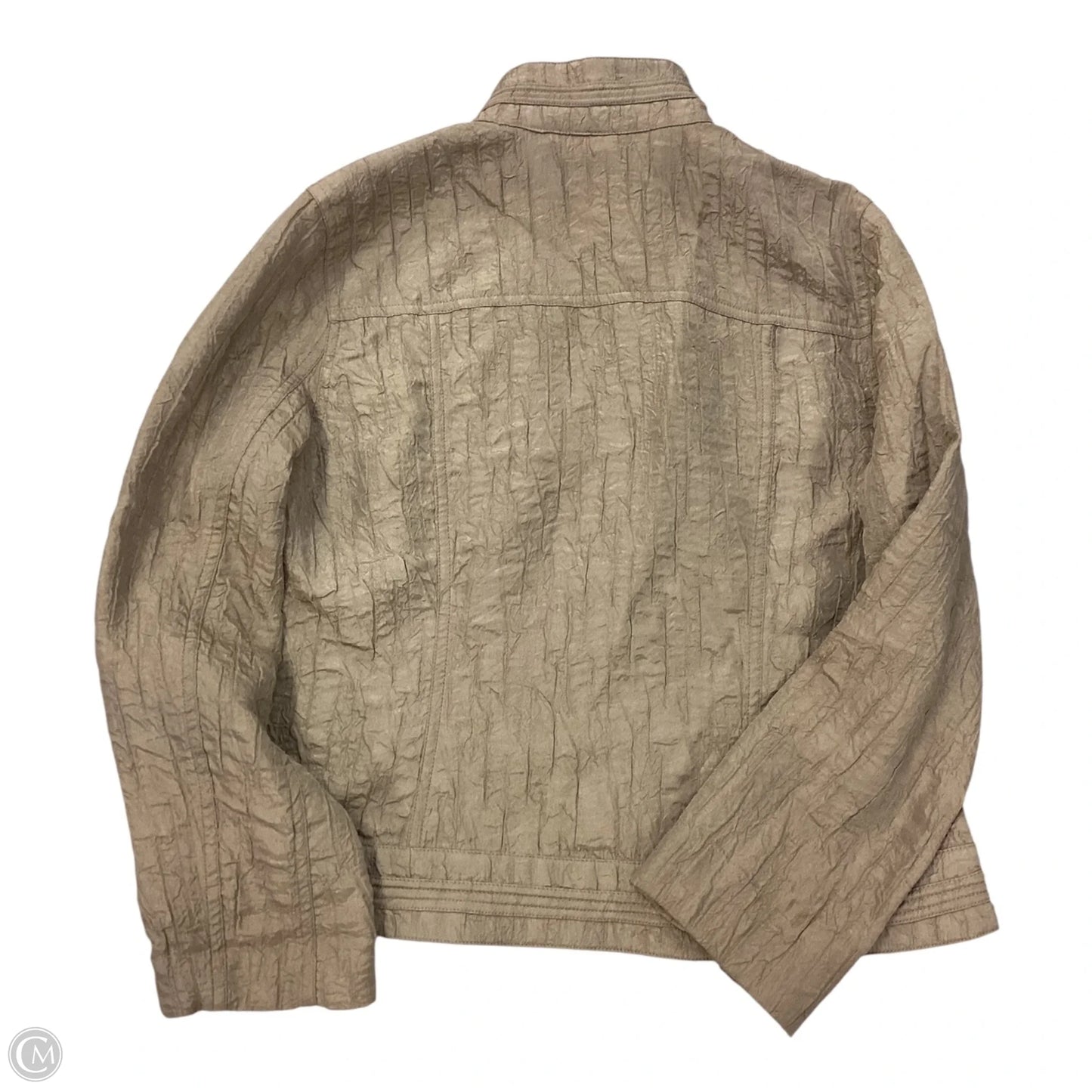 Jacket Other By Chicos In Tan, Size: M