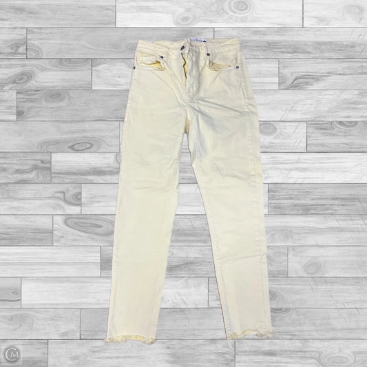 Jeans Skinny By Loft In Yellow, Size: 2