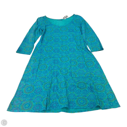 Dress Casual Midi By Fresh Produce In Blue, Size: Xs