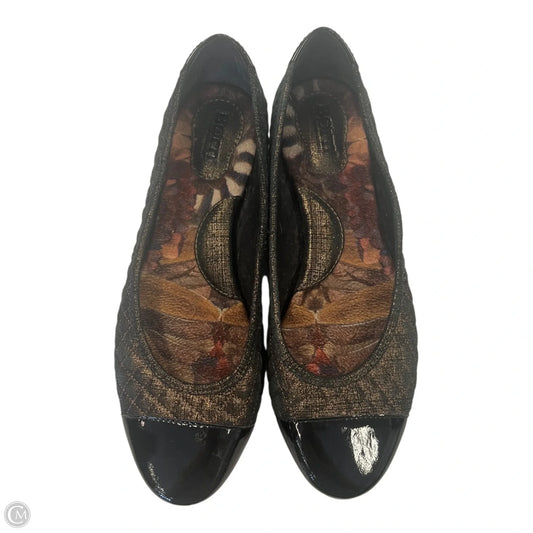 Shoes Flats By Born In Black & Brown, Size: 10