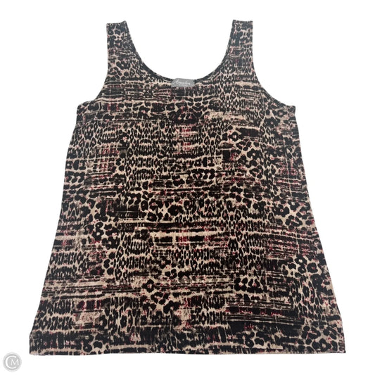 Tank Top By Chicos In Animal Print, Size: 0 (Small)