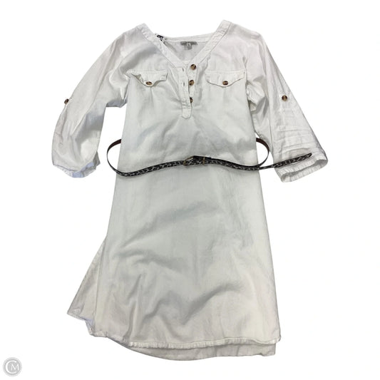 Dress Casual Short By Mph In White, Size: L