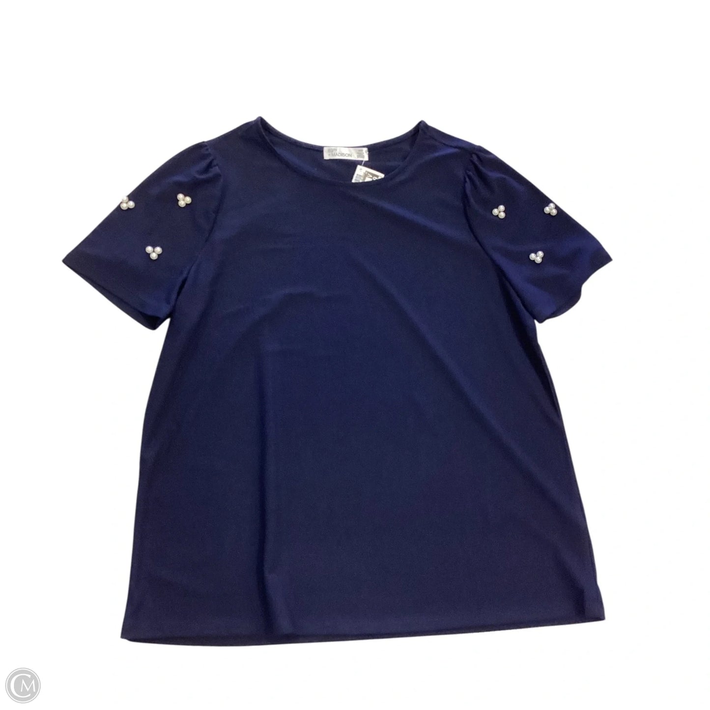 Top Short Sleeve By 89th And Madison In Navy, Size: M