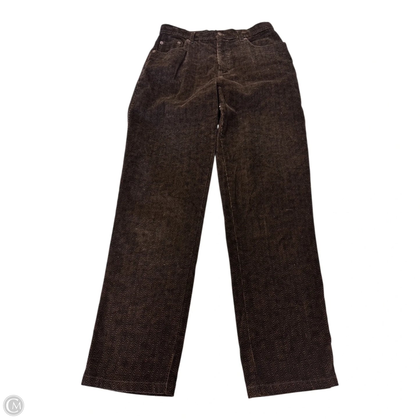 Pants Corduroy By Bill Blass In Brown, Size: 10