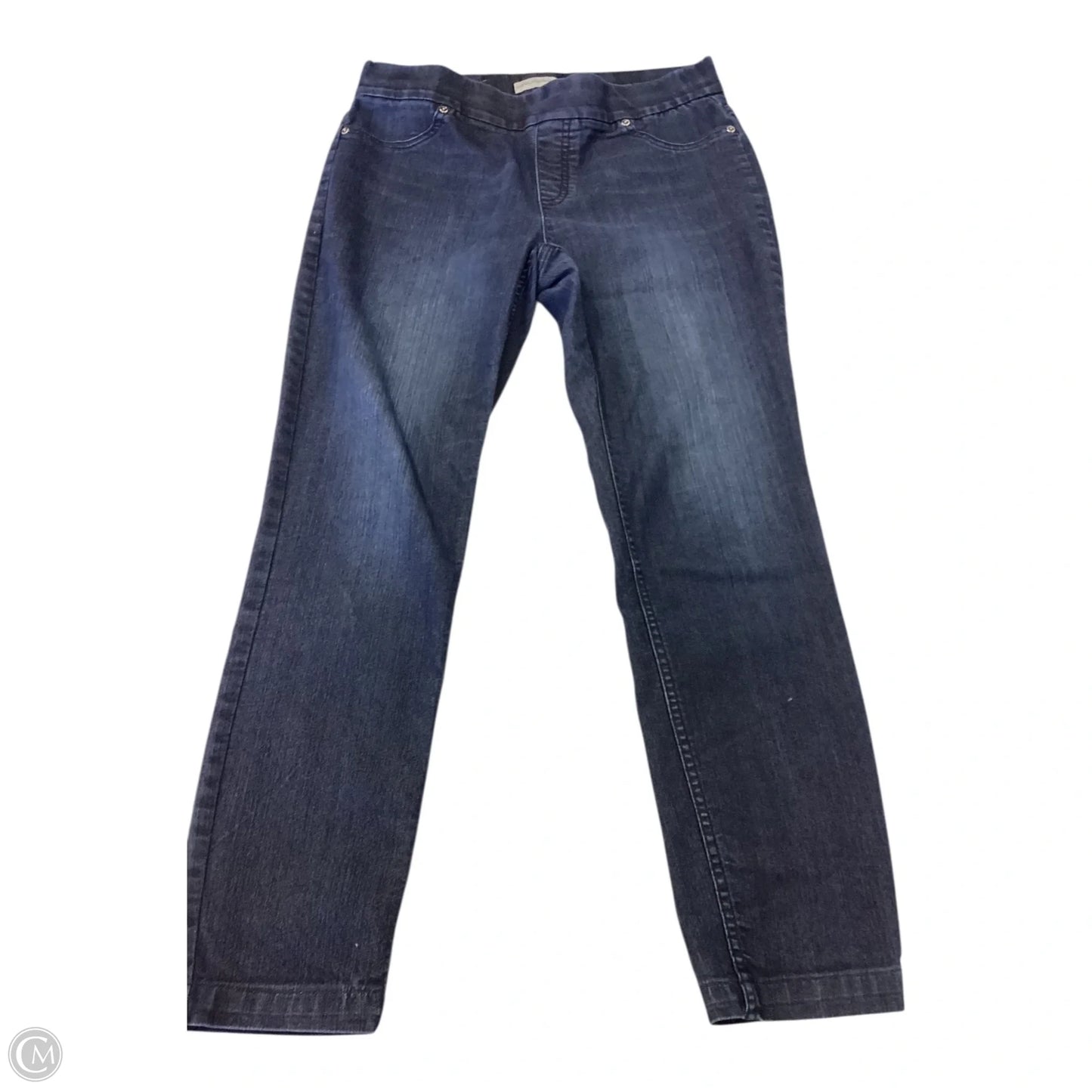 Jeans Skinny By Chicos In Blue, Size: M