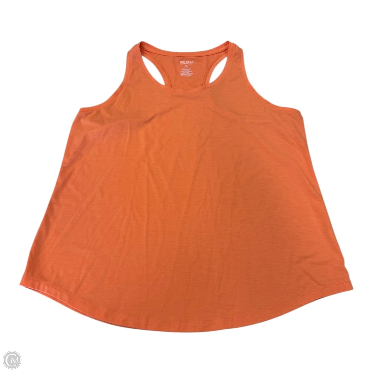 Tank Top By Tek Gear In Orange, Size: Xl