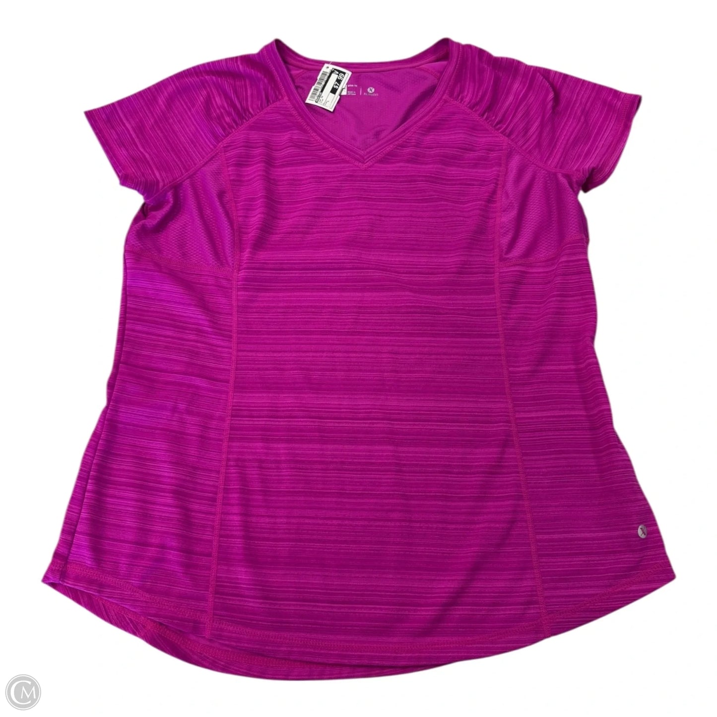 Top Short Sleeve By Xersion In Pink, Size: L