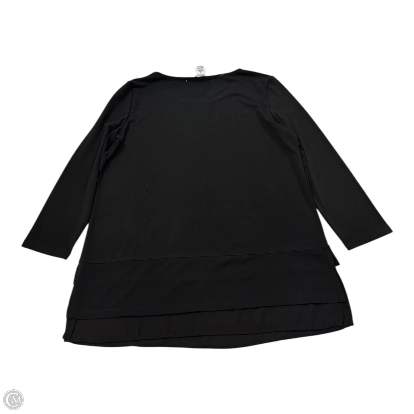 Top Long Sleeve Basic By Workshop In Black, Size: S