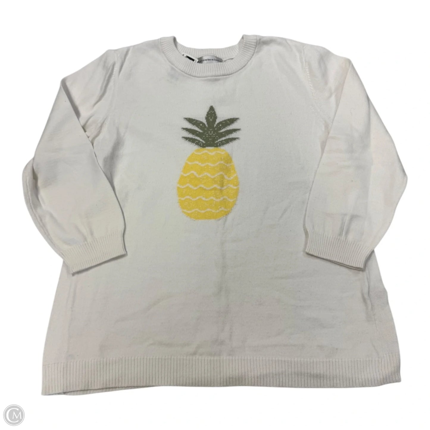 Sweater By Christopher And Banks In White, Size: S