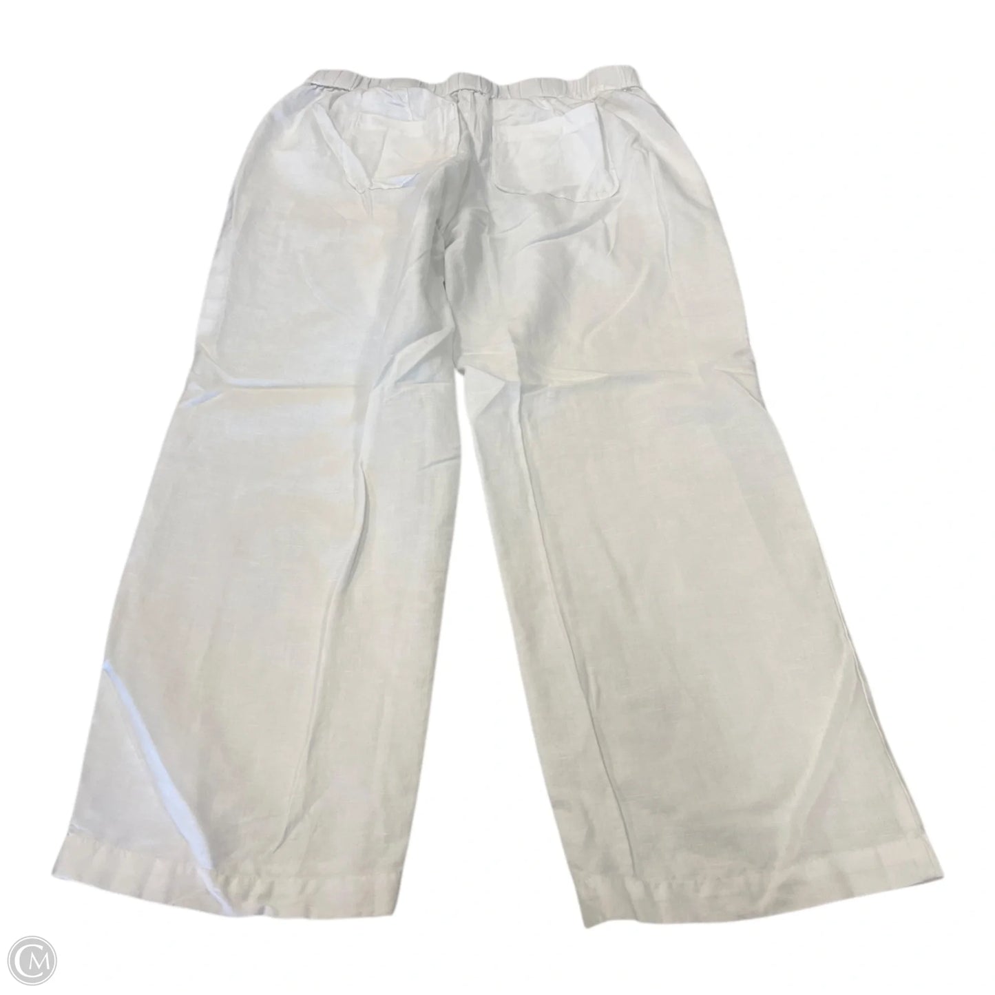 Pants Cropped By Liz Claiborne In White, Size: Mp