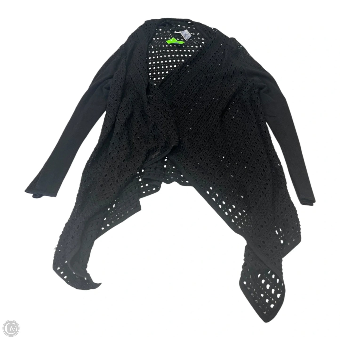 Cardigan By Peter Nygard In Black, Size: L