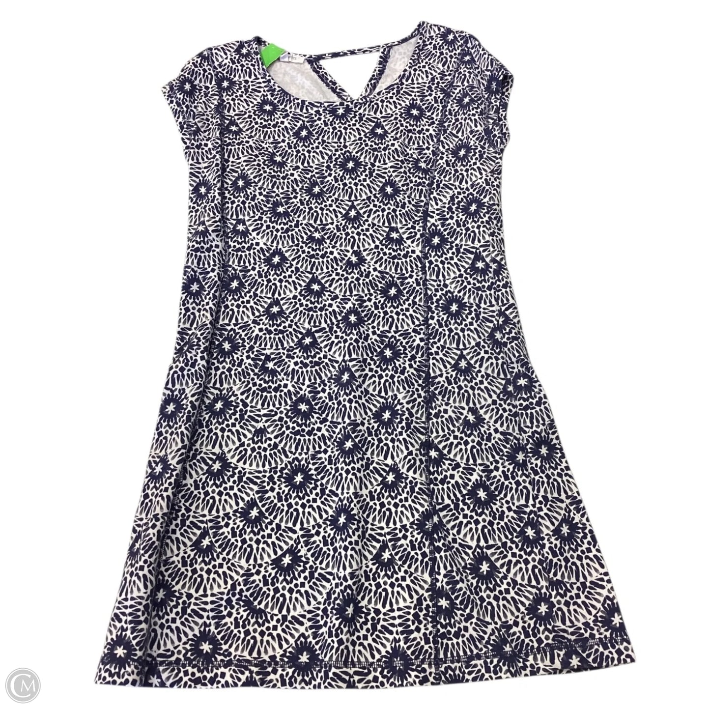 Dress Casual Short By Talbots In Blue & White, Size: S