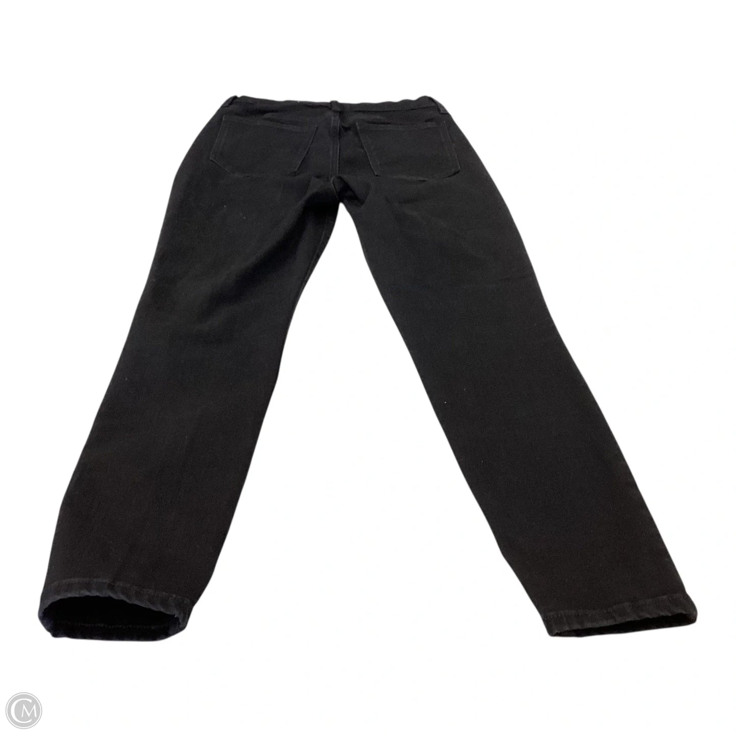 Jeans Skinny By Banana Republic In Black, Size: 6