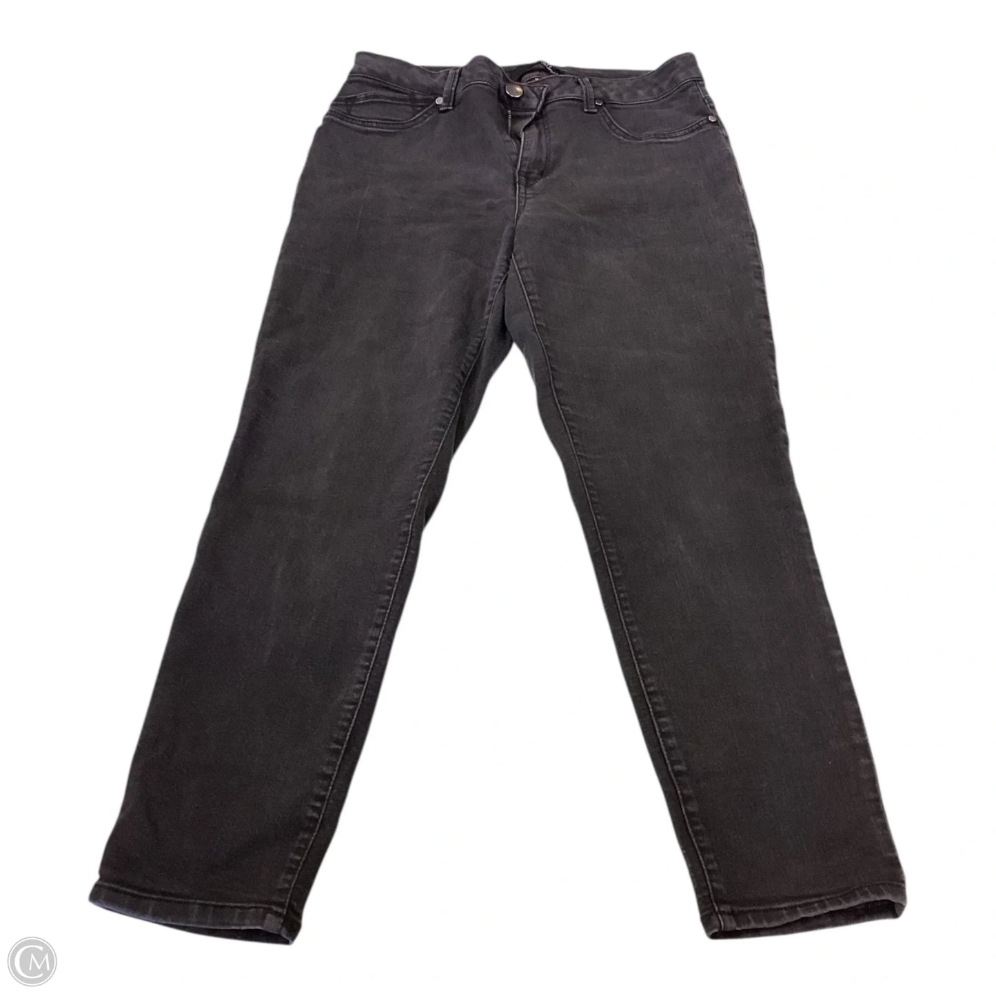 Jeans Straight By 1822 Denim In Black, Size: 14