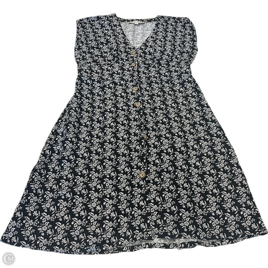 Dress Casual Short By Loft In Black & White, Size: 6