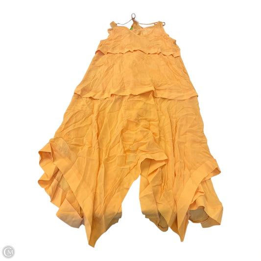 Dress Casual Maxi By Anthropologie In Orange, Size: S