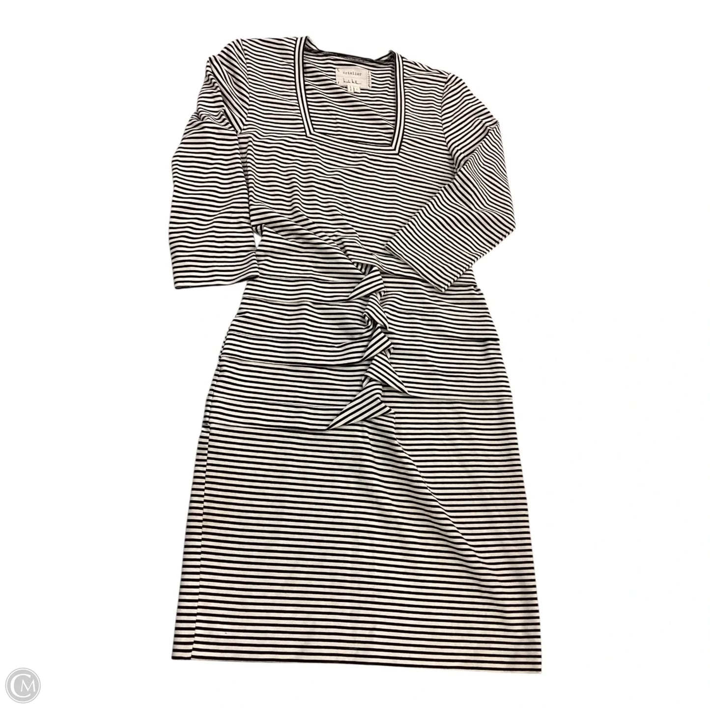 Dress Casual Midi By Clothes Mentor In Striped Pattern, Size: S
