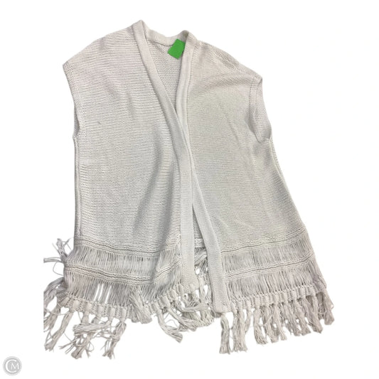 Vest Other By Clothes Mentor In White, Size: Osfm
