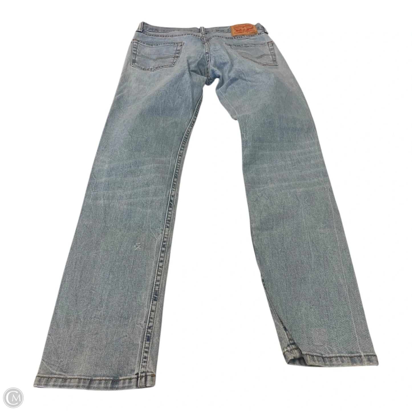 Jeans Straight By Levis In Blue, Size: 30