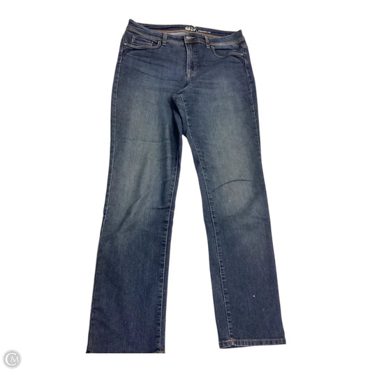 Jeans Straight By Style And Co Collection Women In Navy, Size: 12