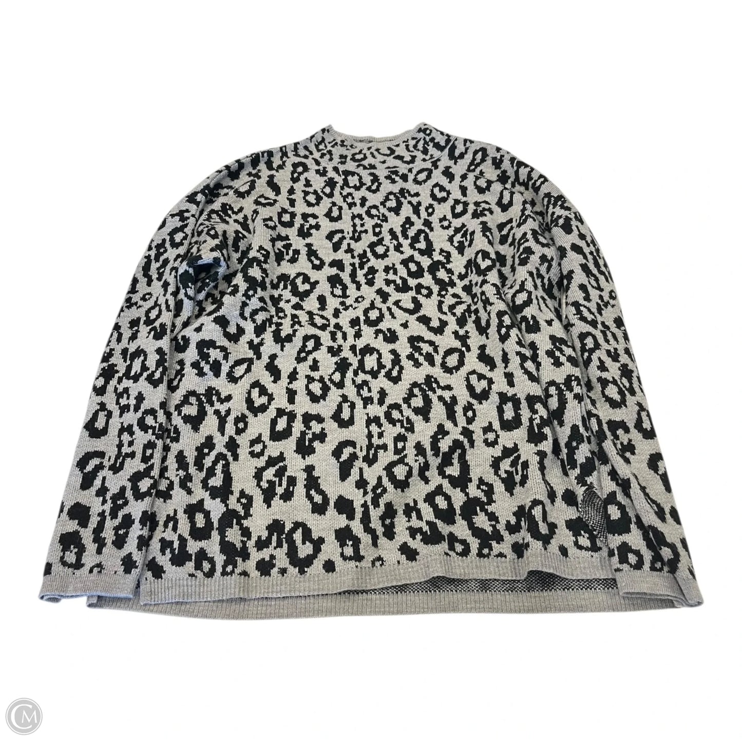 Sweater By Philosophy In Animal Print, Size: Xl