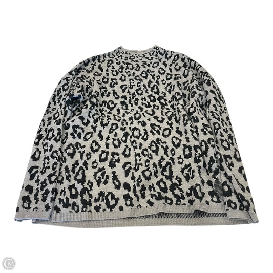 Sweater By Philosophy In Animal Print, Size: Xl