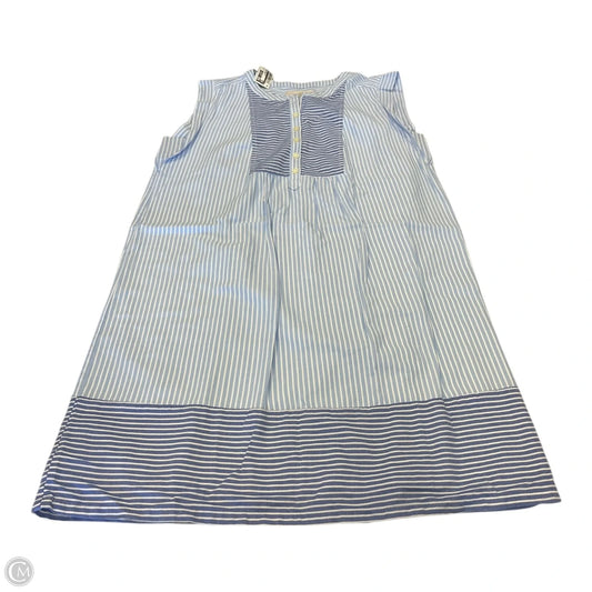 Dress Casual Midi By Loft In Striped Pattern, Size: S